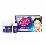 Dabur Fem Creme Bleach Diamond Fairness Cream -10Gm /30Gm for Female Face