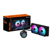 Gigabyte AORUS WATERFORCE II 240 COOLER, AMD AM5, AM4, 1600~3400 RPM +/-10%, 2 x 120mm ARGB Fans, 5 Years Warranty AORUS WATERFORCE II 240