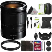 Nikon NIKKOR Z 24-70mm f/4 S Lens with Essential Acccessory Kit