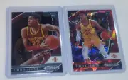 TYRESE HALIBURTON 2020 Prizm Draft Picks RED CRACKED ICE & Base