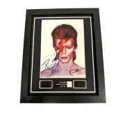DAVID BOWIE SIGNED FRAMED FILM CELLS ORIGINAL MUSIC MEMORABILIA ZIGGY STARDUST