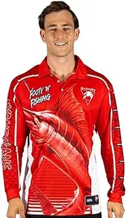 AFL Footy 'n' Fishing Shirt - Sydney Swans - Youth - Polo