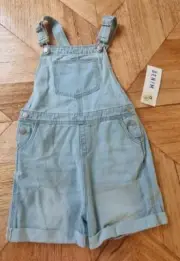 Target - Girls Pale Blue Denim Dungaree/Overalls - Size 8 RRP $25
