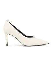 [SIREN] Zulu Full Pumps in Chalk White