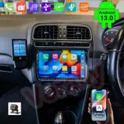 For 2010-2014 VW Polo Head Unit Wireless Apple CarPlay Android Auto Navi 9"