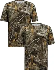 [Realtree] Men's 2 Pack Short Sleeve Performance Tees