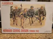 Herman Goering Division (Tunisia 1943) - 1/35 Scale Dragon Figure Kit#6036