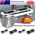 Bathroom Shelf Hanging Pole Caddy Tidy Tray Shower Organizer Holder Storage RaGY