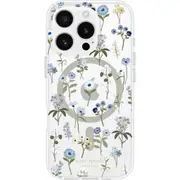 Kate Spade Protective MagSafe Case for iPhone 16 Pro (Precious Bloom)