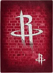 Northwest NBA Houston Rockets 60x80 Raschel Street DesignBlanket, Team Colors, One Size (1NBA080500010RET)