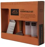 BAC733 Flat Top Griddle Essentials Kit, Two Spatulas, Scraper, Squeeze Bottle...