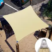 Colourtree Custom Size Rectangle Super Ring Sun Shade Sail Canopy Outdoor