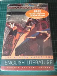 在飛比找Yahoo!奇摩拍賣優惠-The Norton Anthology of Englis