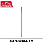 Milwaukee Carbide Extension Drill Bit 18" x 22 mm SDS Plus Steel for Concrete