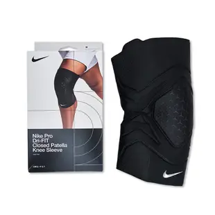 Nike Pro 黑白色 護膝套 MID 3.0-DRI-FIT 護具 N1000674010MD