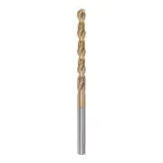 4mm Titanium Coated M42 High Speed Steel 8% Cobalt HSS Twist Drill Bit