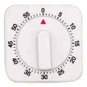 Avanti Square Mechanical Dial Display Timer Kitchen Baking/Cooking Alarm Clock