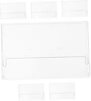 OSALADI Plastic Cassette Tape Storage Box Cassette Case Holder Record Organizer for Music Collection