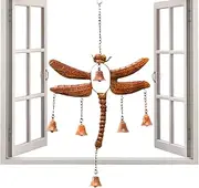 Dragonfly Wind Chimes | Dragonfly Vintage Outdoor Decoration - Elegant Cute Wind Chimes, Animal Ornament for Patio, Balcony, Porches, Party