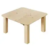 在飛比找遠傳friDay購物優惠-【Comfort House】雲杉正方形折合桌 矮桌 實木 