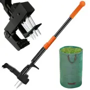 Light elves Weed Puller Tool Stand-Up - 40" Long Handle Weed Picker with Leaf...