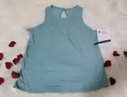 Athleta Girls Daybreak Tank Villa Teal Size 7 NWT