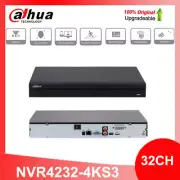 Dahua 32CH NVR NVR4232-4KS3 1U 2HDDs Lite Network Video Recorder 12MP SMD Plus