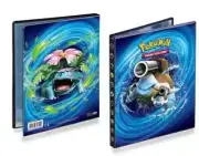 POKEMON TCG XY11 4-POCKET PORTFOLIO TRADING CARD ALBUM BINDER BLASTOISE/VENUSAUR