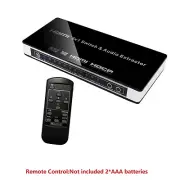 HDMI-Compatible Switch Switcher 5x1 5 in 1 out Audio Extractor 4K For PS4 PS5 z