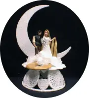 Rapunzel from Disney Tangled Prince Charming Wedding Cake Topper Fariytale