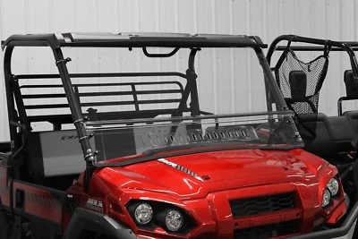 KAWASAKI MULE PRO FX, FXT 2015-2025 MAX-FLO VENTED WINDSHIELD SALE!