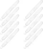 VICASKY 10pcs Portable Toothbrush Case Travel Toothbrush Containers Durable Material for Home and Outdoor Use Lightweight and Protective