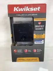 Kwikset Downtown Venetian Bronze Single-Cylinder Deadbolt With SmartKey