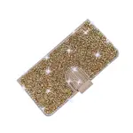 BLING RHINESTONE GLITTER DIAMOND FLIP 皮革錢包卡包支架手機殼適用於 IPHONE