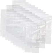 [BRIGHTFUFU] 100Pcs Clear Self Sealing Storage Pouches Bags for Jewelry Phones and Items Versatile Organizing for Home Travel and Office