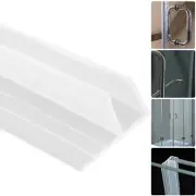 2m F Shape Bath Shower Seal Strip for Perfectly Sealing Screen and Floor Gaps