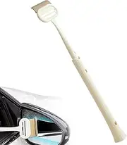 Glass Squeegee for Car | Retractable Mirror Water Cleaner Wiping Tool | Windshields Fog Mirror Cleaning Tools for RVs, Pickups, Trucks