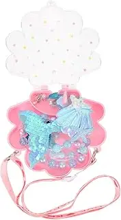 HOOTNEE Cartoon Mermaid Theme Jewelry Set Girls Necklace Jewelry Kit for Boys and Girls