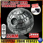 Metal Zinc Alloy Herb Grinder Hand Muller Smoke Crusher Spice Aluminum Wtih Box