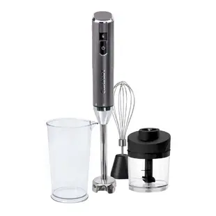 美國Cuisinart美膳雅 無線充電攪拌棒 RHB-100TW(附打蛋器、切碎器、專用杯)