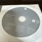 Vintage - PowerMac G5 Install DVDs 1 & 2, OS X Version 10.3.2 -2004 Never Opened