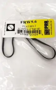 PRB FRW 9.6 Flat Belt for VCR, Cassette, CD Drive or DVD Drive FRW9.6