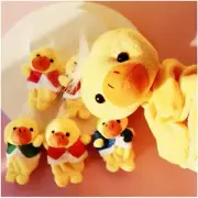 5 Little Ducks Finger Puppets for Kids, 6 Pack Plush Finger Puppets Toy, Storyte