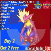 Pokémon Sword and Shield ✨ Shiny Toxtricity ✨ W/ Best 6IV Customizable