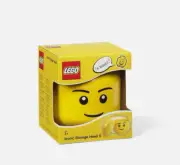 Room Copenhagen LEGO Storage Head MINI - BOY - Polypropylene Storage Box with...