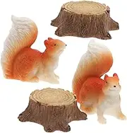 HAKIDZEL 4pcs Micro Landscape Decoration Panda Chopsticks Detector Cactus Cartoon Chopstick Holder Fastener Coolant Pool Grommet Furniture Clamps Rattan Sofa Clamps Kit Light Brown Resin