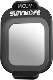 MCUV Filter for Vlog Camera Accessories Multi-Layer Coated for True Colors Does Not Affect of Lens Cap. Image is Clearer, MCUV