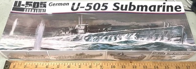 German U-505 Submarine Revell model new/sealed, Museum of Science & Industry