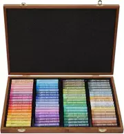 Gallery Professional 72-Color Soft Oil Pastel Set | Superior Blendability, Elega