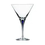 Orrefors Intermezzo Blue Martini Glass